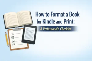 How to Format a Book for Kindle and Print A Professional’s Checklist