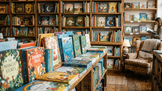 Author writing and sketching children&rsquo;s book ideas