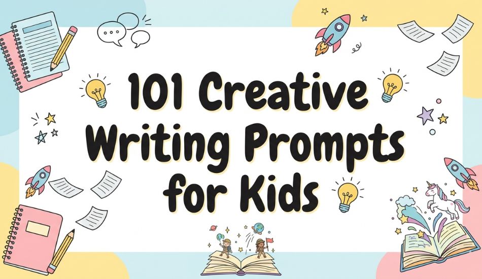 101 Creative Writing Prompts for Kids